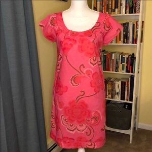 J.Crew Botanical Print Shift Dress Size 2